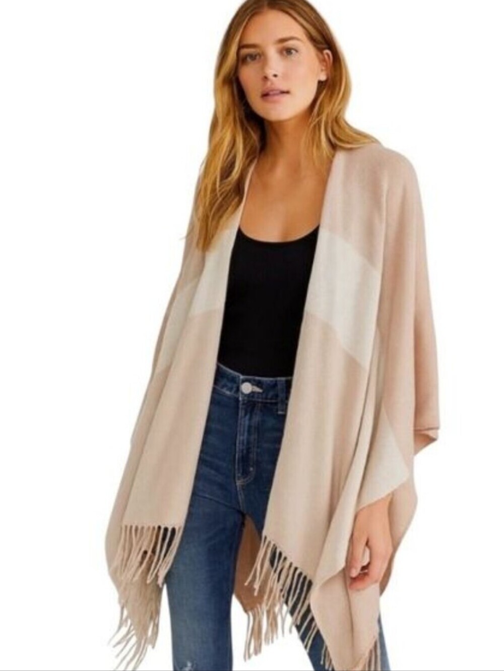 Soia & Kyo Fringe Shawl